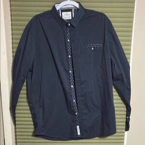 Men's Black Dress Shirt